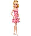Barbie Fashionista Vestido Rosa Flores