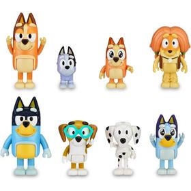 Bluey  Pack 8 Figures
