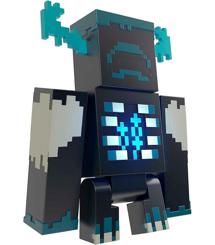 minecraft-warden-con-luces-y-sonidos