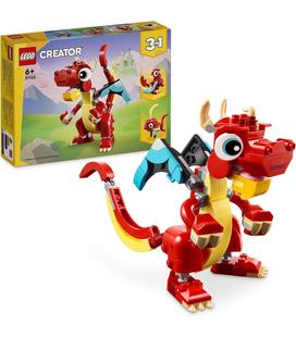 Lego 31145 Dragón Rojo