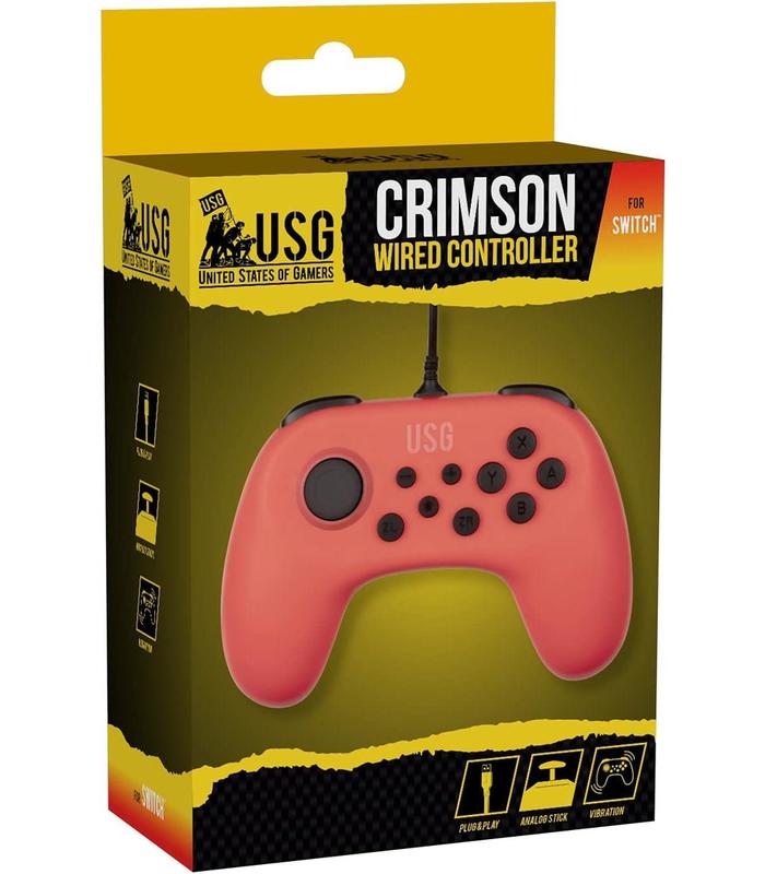 mando-con-cable-usg-crimson-rojo-switch
