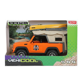 coche-4x4-friccion-con-canoa