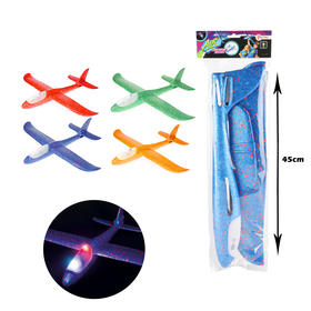 avion-de-foam-45cm-con-luz