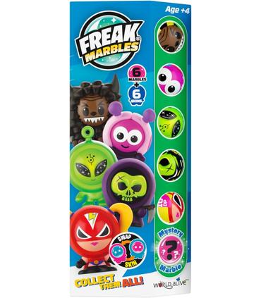 freak-marbles-set-of-5-plus-1-rare-marbl-canicas