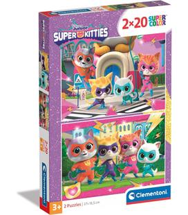puzzle-2x20-super-kitties-disney