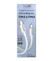 Cable PD TYPE-C a TYPE-C 602 1 Metro
