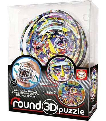 round-3d-puzzle-abstract