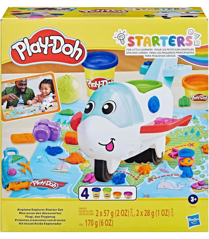 play-doh-primeras-creaciones-con-el-avion