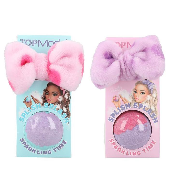 topmodel-bomba-de-ba-o-y-cinta-para-el-pelo