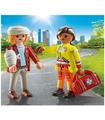 Playmobil 71506 Paramedico Con Paciente