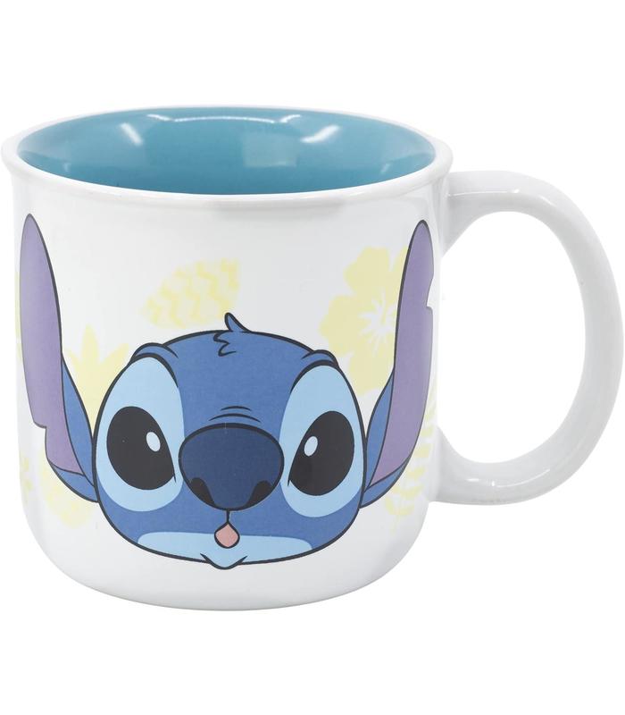 taza-ceramica-desayuno-400ml-stitch-palms