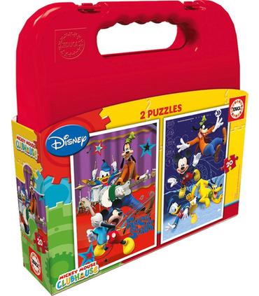 puzzle-maleta-2x20-disney-mickey