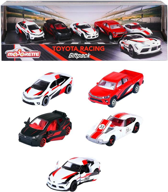 majorette-giftpack-5-coches-toyota-racing