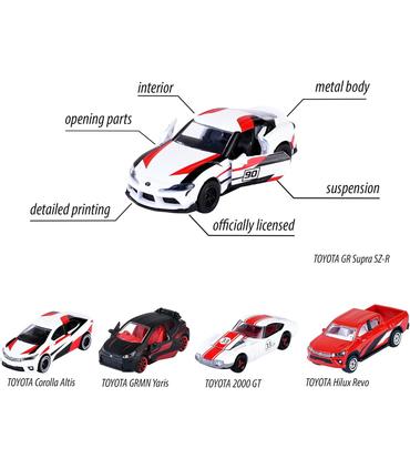 majorette-giftpack-5-coches-toyota-racing