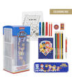Set Papeleria Coloreable Paw Patrol