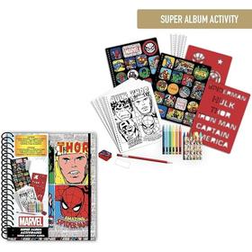 album-actividades-coloreable-marvel