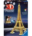 Puzzle 3D Torre Eiffel Con Luz 216 Piezas