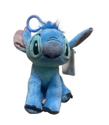 stitch-llavero-de-peluche-con-clip-azul