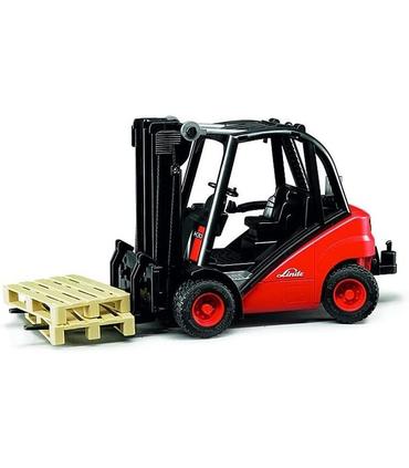 bruder-carretilla-linde-con-2-palets