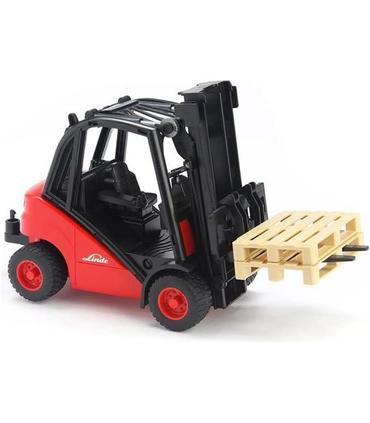 bruder-carretilla-linde-con-2-palets