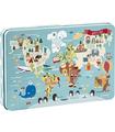 Puzzle Mapa Mundi Martina Hogan 24 Piezas