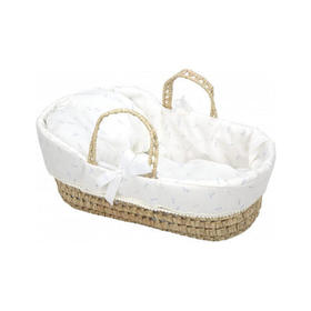 Canastilla Mimbre C/asas, Cubre Manta