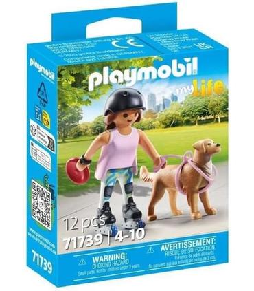 playmobil-71739-patinadora-con-retriever