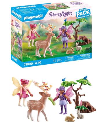playmobil-71800-starter-pack-hadas-con-animales-del-bosq