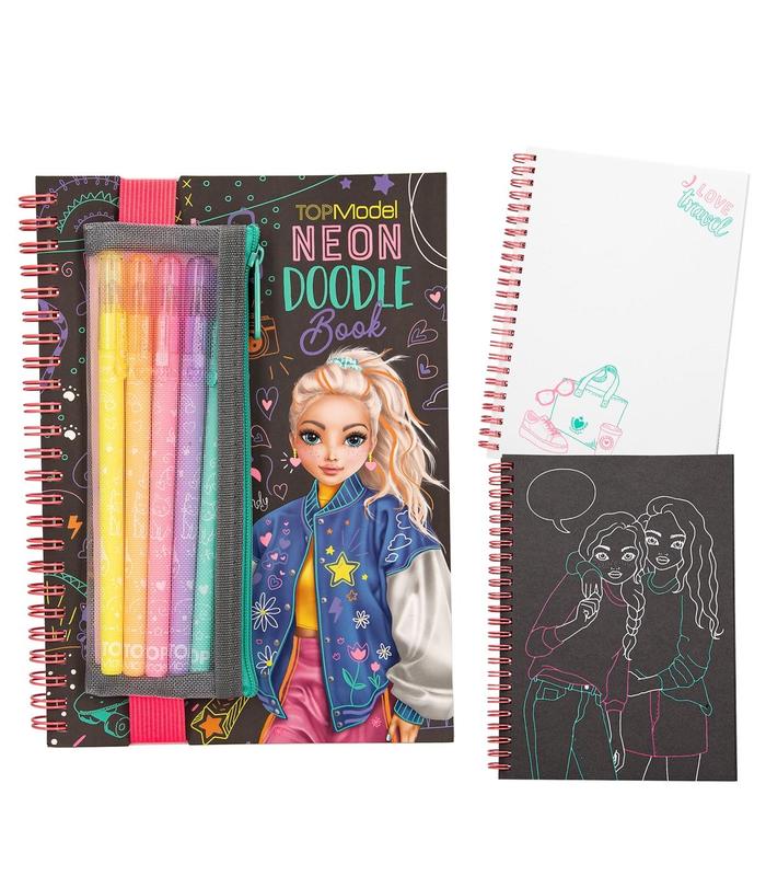 topmodel-doodle-book-neon-con-set-de-boligrafo