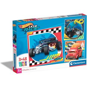 puzzle-3x48-piezas-square-hot-wheels