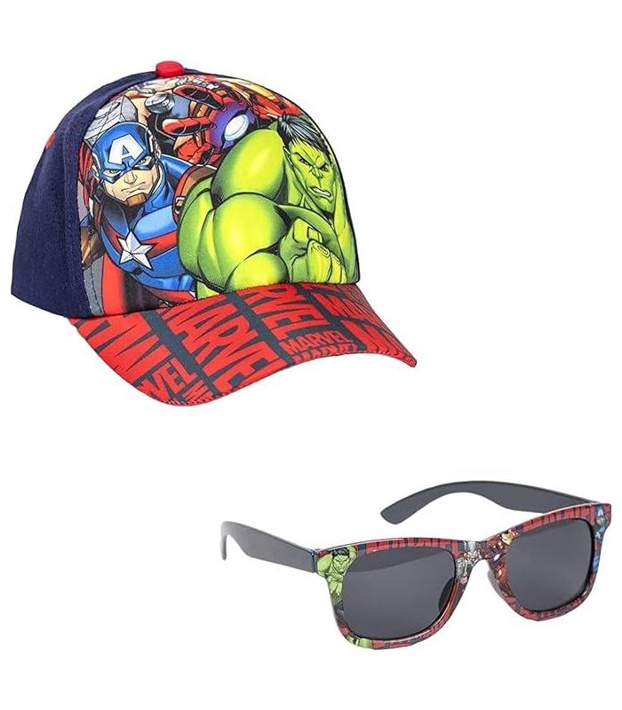gorra-set-gafas-de-sol-avengers