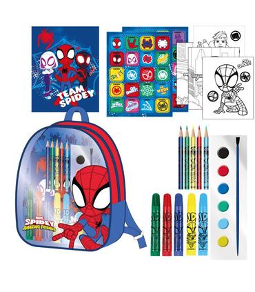 coloreable-mochila-spidey