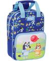 Mochila Infantil Con Asas Bluey