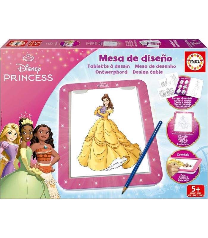 mesa-de-diseno-disney-princess