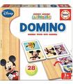 Domino Madera Minnie + Mickey
