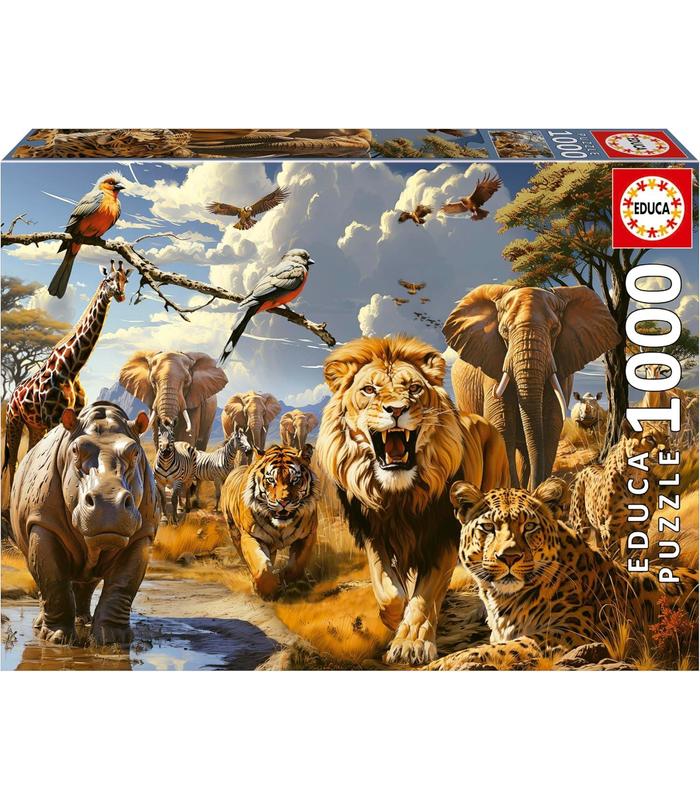 puzzle-1000-animales-salvajes