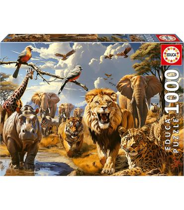 puzzle-1000-animales-salvajes