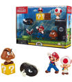 Super Mario Set Mundo Acorn C/fig. 6 Cm