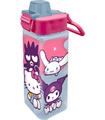 Cantimplora Pp Cuadrada 500ml Hello Kitty