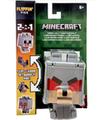Minecraft Figura Intercambiable 2 En 1 Flippin Figs Hostil
