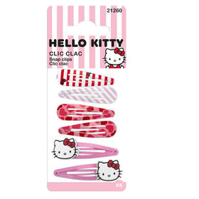 Clic Clac x 6 Hello Kitty