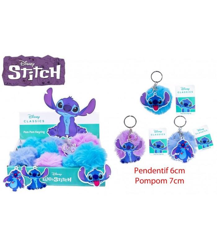 stitch-pom-pom-keyring-llavero-surtido