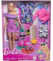 Barbie Fashionista Con 3 Modas Noche