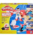 Play-doh Marvel Set De Juego Moto Cortad