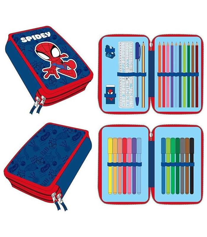 plumier-con-accesorios-spidey