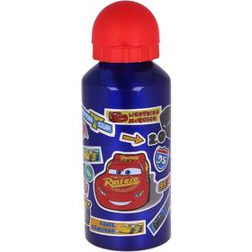 Botella Aluminio 400 Ml Cars Stickers