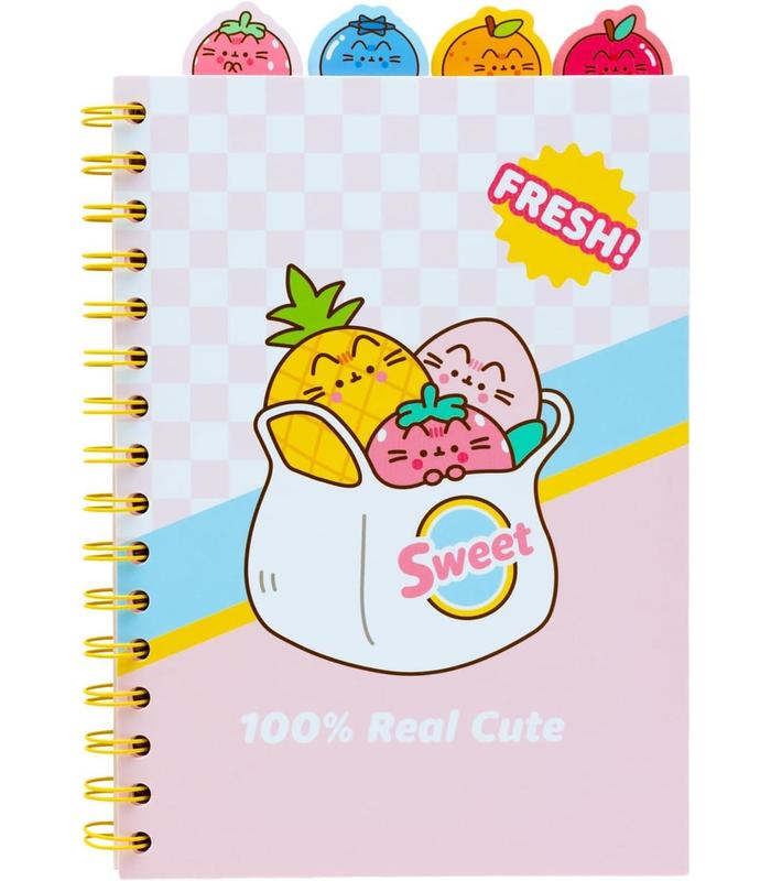 project-notebook-pusheen-fruits