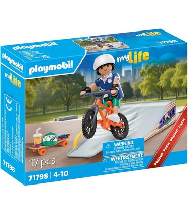 playmobil-71798-snowboarder-con-rampa