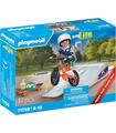Playmobil 71798 -  Snowboarder Con Rampa