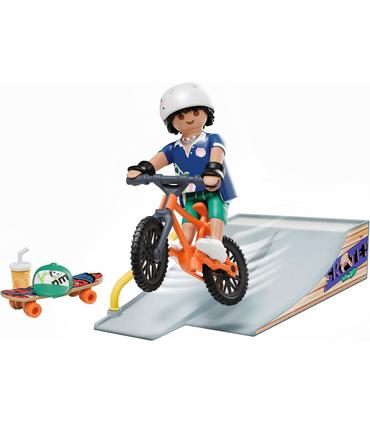 playmobil-71798-snowboarder-con-rampa